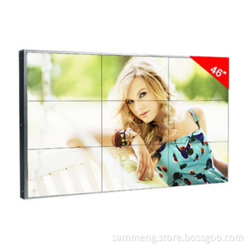 46-inch TFT LCD Screen with 1,920 x 1,080 Pixels Resolution and 22mm Bezel Width
